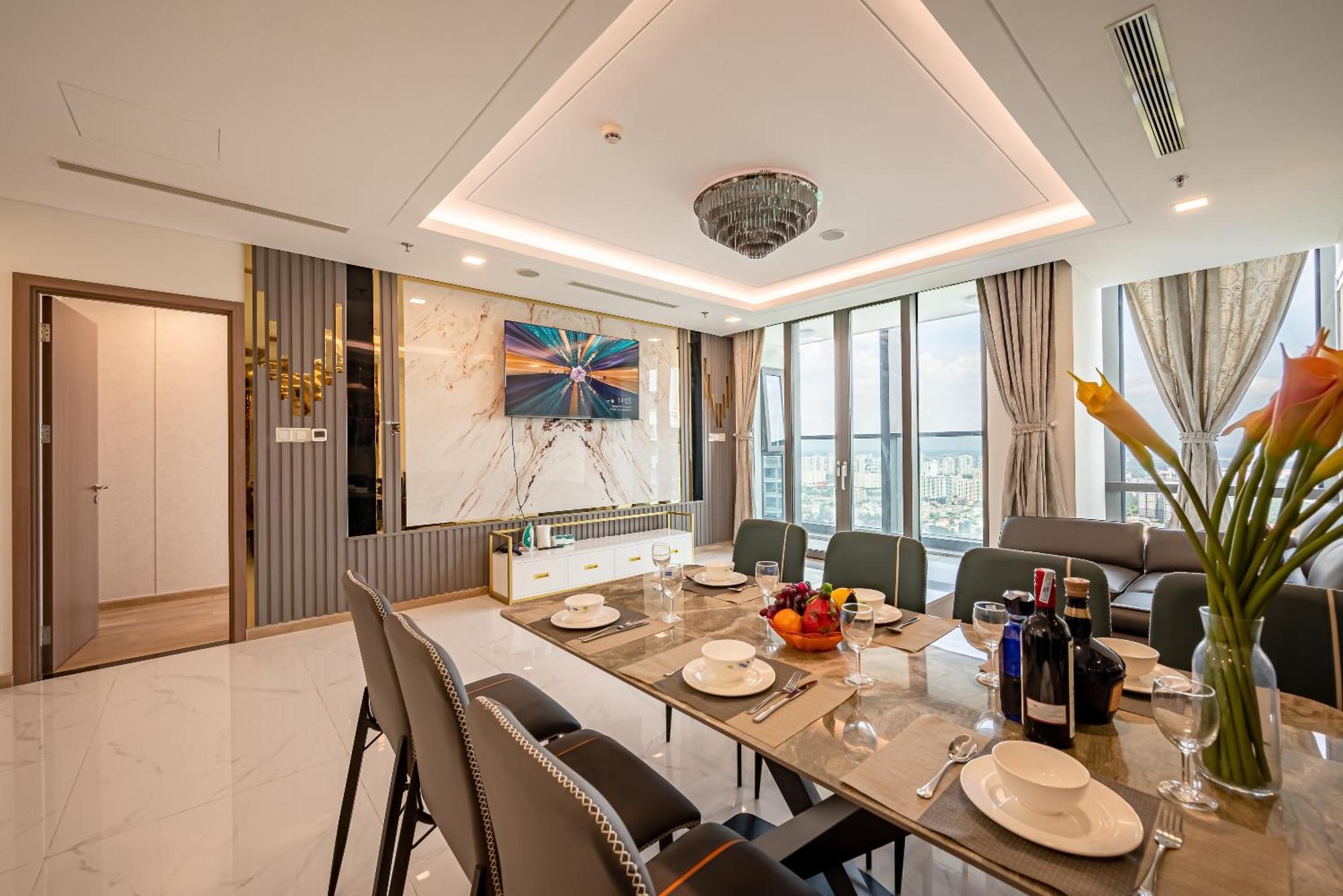 Landmark 81 Vinhomes Central Park Luxury Apartment Ho Chi Minh-stad Buitenkant foto